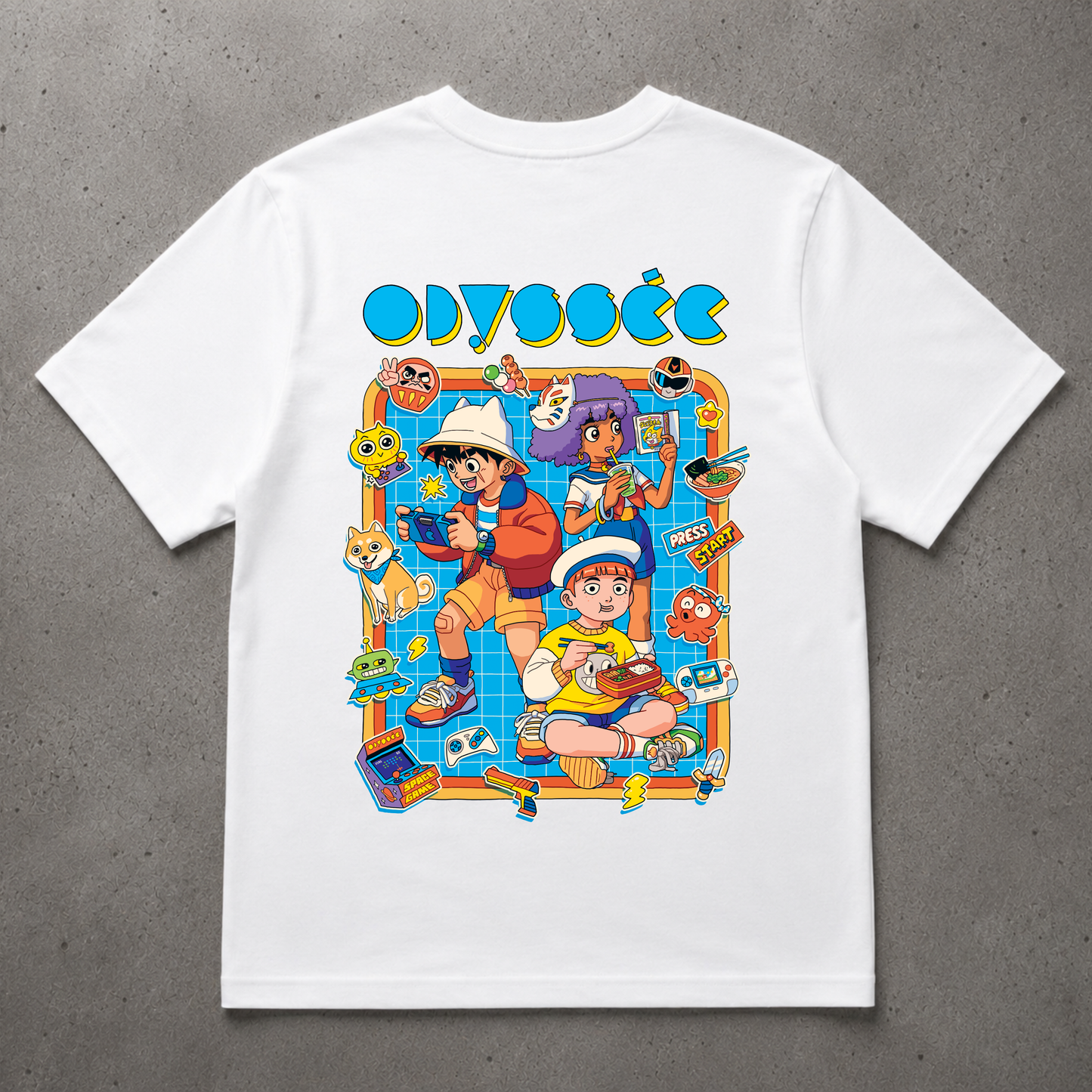 【PRÉCOMMANDE】T-shirt Yeeeah Studio x Odyssée - Blanc