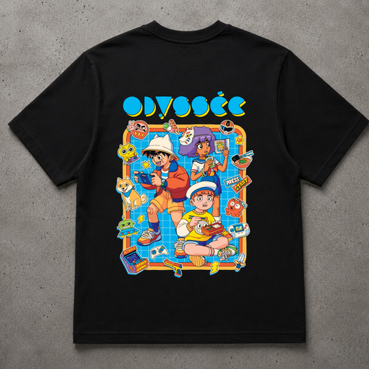 【PRÉCOMMANDE】T-shirt Yeeeah Studio x Odyssée - Noir