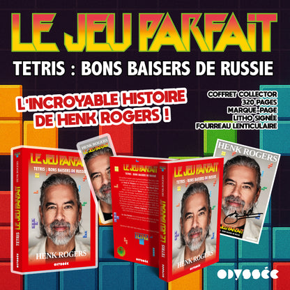 【PRÉCOMMANDE ÉDITION COLLECTOR】LE JEU PARFAIT - TETRIS : Bons baisers de Russie - de Henk ROGERS