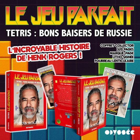 【PRÉCOMMANDE ÉDITION COLLECTOR】LE JEU PARFAIT - TETRIS : Bons baisers de Russie - de Henk ROGERS
