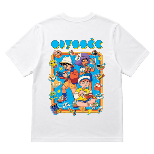 【PRÉCOMMANDE】T-shirt Yeaaah! Studio x Odyssée - Blanc